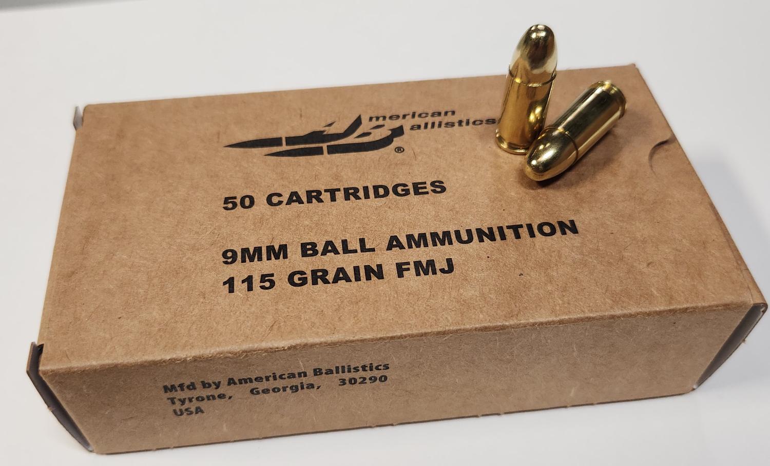 American Ballistics 9mm 115gr