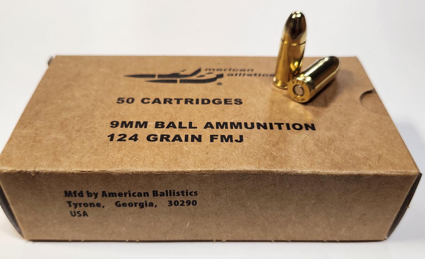 American Ballistics 9mm 124gr